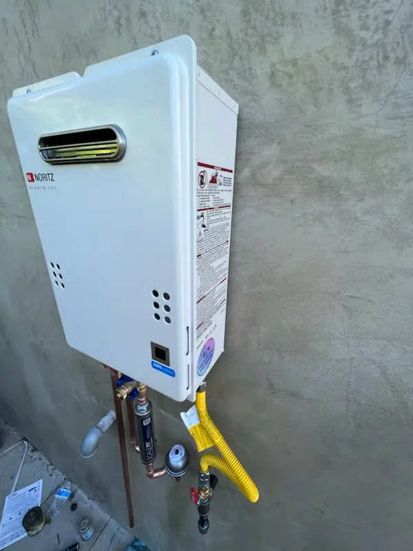 Tankless water heater installation for Milton homes